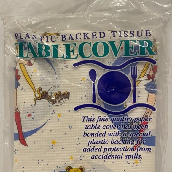1996 Sailor Moon tablecloth - Picture 4 of 6